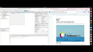 Pemogramann Visual || LABEL TEXT FIELD DAN BUTTON || Java NetBeans