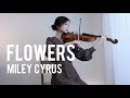 Miley cyrus  flowers  viola cover