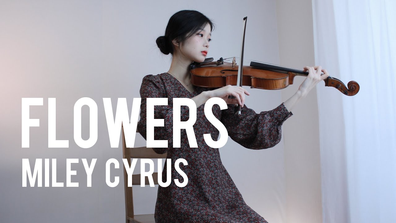 Miley Cyrus Flowers Viola Cover Chords Chordify