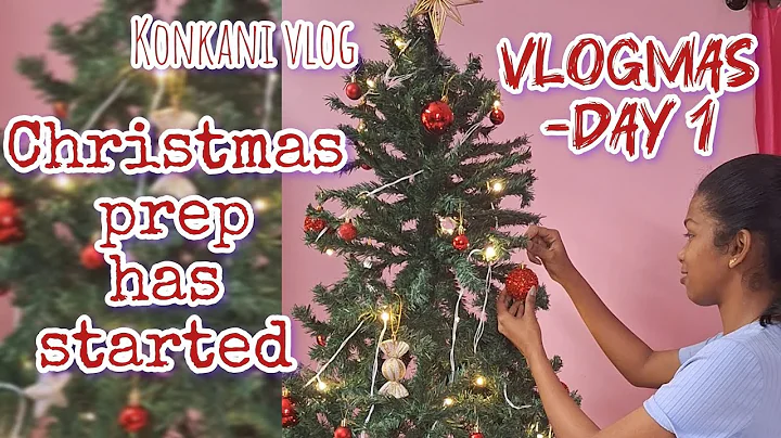Vlogmas - day 1 christmas prep has began #janerlyscreation #christmas #konkanivlog #christmas