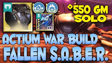 ARC Titan META Build DOMINATES GM Fallen S.A.B.E.R.(550 Power)! Destiny 2 Edge of Fate