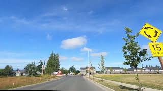 Stanwood Town Washington State Snohomish County 50 Miles North of Seattle 5K HD Cinematic [USA]