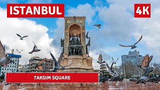 Istanbul 2022 Taksim Square 12 May Walking Tour4K Uhd 60Fps