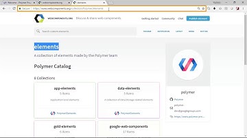 02 Polymer Element Catalog   A Quick Tour