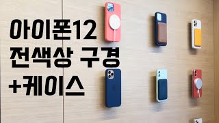 아이폰12, 아이폰12프로 모든 색상 구경 /실리콘 케이스 언박싱