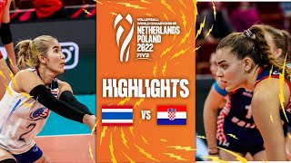 🇹🇭 THA vs. 🇭🇷 CRO - Highlights Phase 1 | Women's World Championship 2022