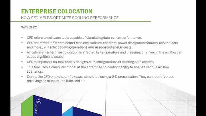 Enterprise Colocation:  How CFD Helps Optimize Coo...