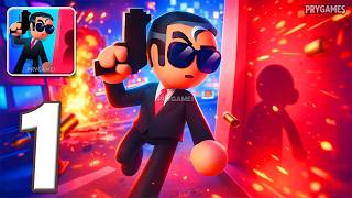 Mr Spy: Undercover Agent - Gameplay Walkthrough Part 1 - Mr Spy Agent Bullet (Android, iOS) screenshot 1
