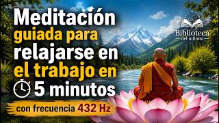 5 minutos de tranquilidad profunda | Meditación 432Hz para la calma
