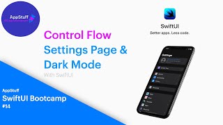 Control Flow UI | Build A Settings Page With Dark Mode | #14 Control Flow UI | Build A Settings Page With Dark Mode | #14
