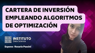 Cartera de inversión empleando algoritmos de optimización con Python