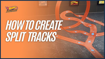 How to create split tracks in Hot Wheels Unleashed