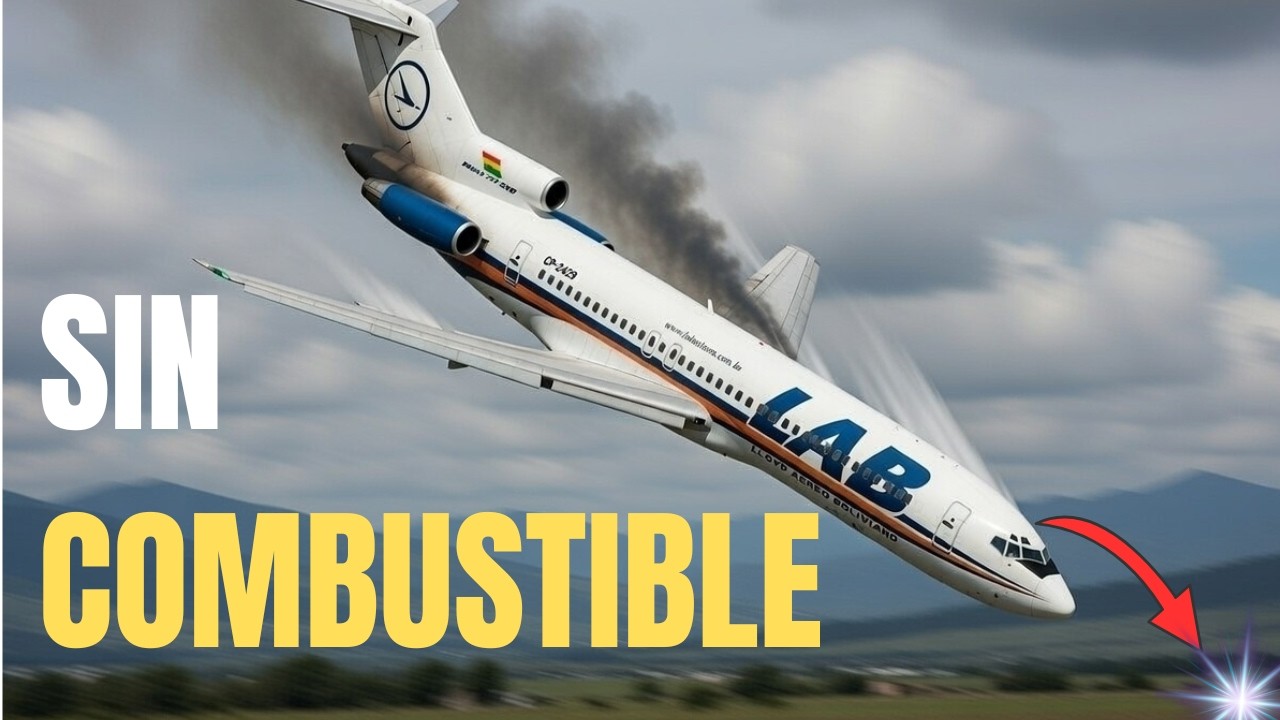 El Avión que se Quedó SIN COMBUSTIBLE | Vuelo 301 de Lloyd Aéreo Boliviano
