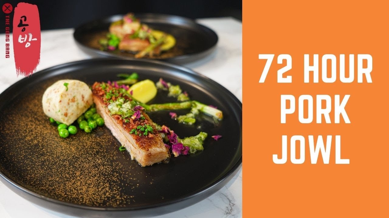 Pork Jowl Recipe 72 Hour Sous Vide Pork Jowl, Prawn Mousse, Ginger