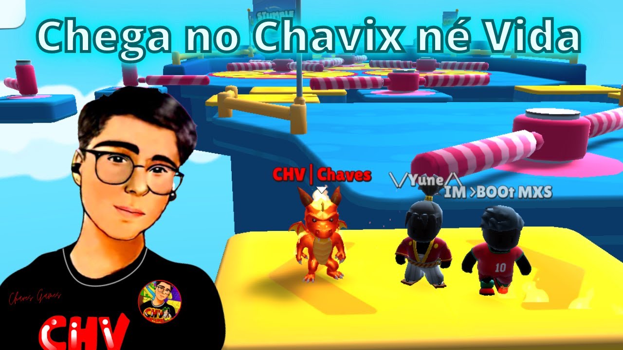 Fórum Chaves - Vocês viram quem chegou no Fall Guys? Nada