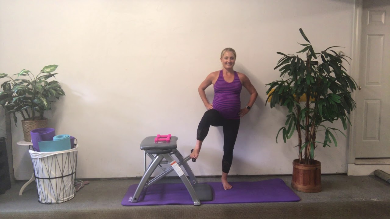 prenatal fitness nyc Prenatal Pilates Chair Workout