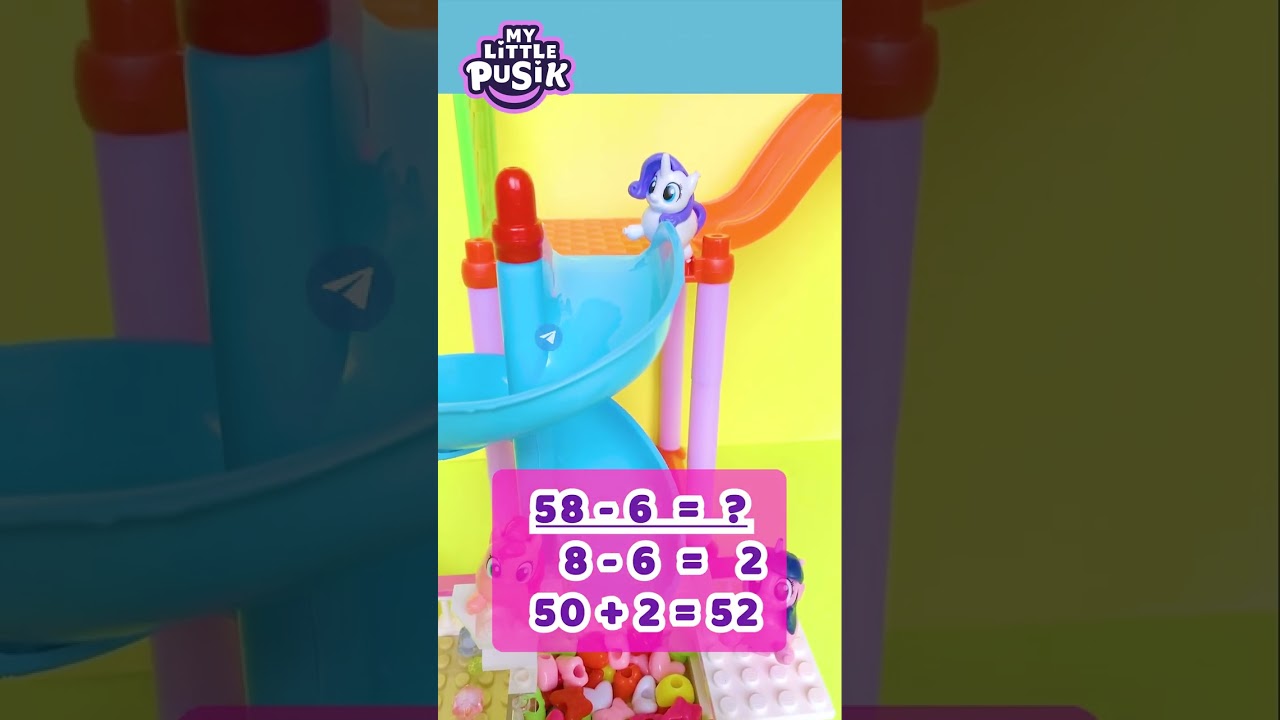 MLP Pony Life Pusiki Pinkie, Rarity - Arithmetic of Friendship Grade 2 №82 @MLP_Life 