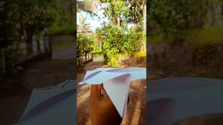 Best Easy Paper Plane | Fast Origami Demo in 30 Seconds #quickcrafts #papercraft #shorts #paperplane