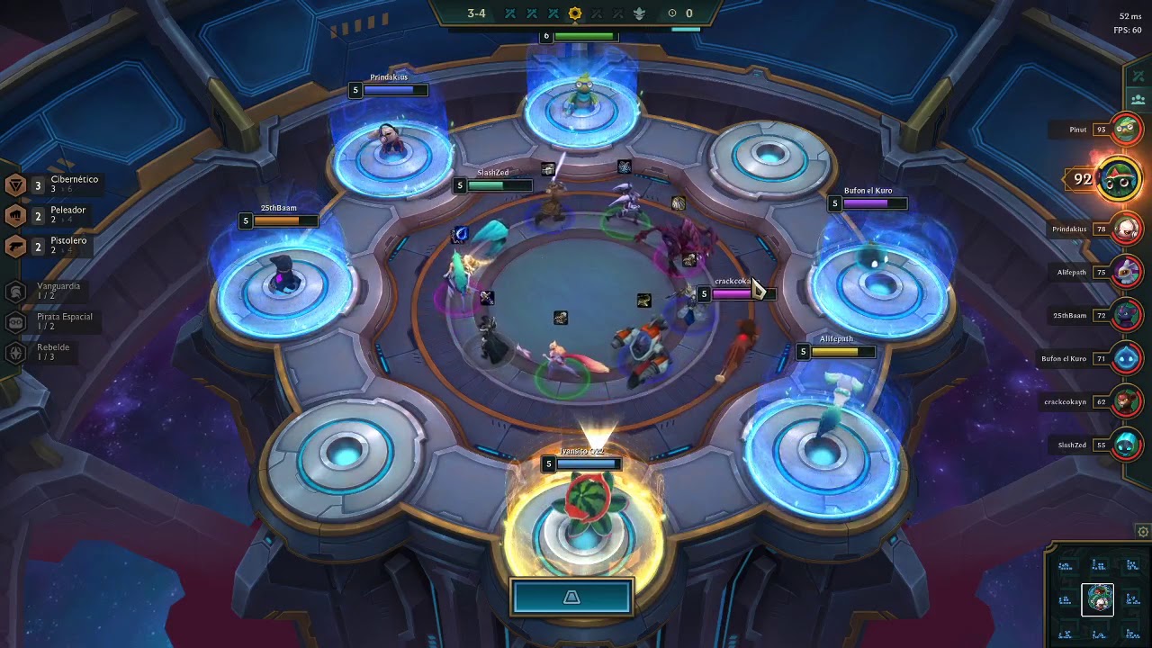 Mi primer partida de Tft grabada. Fail o win?