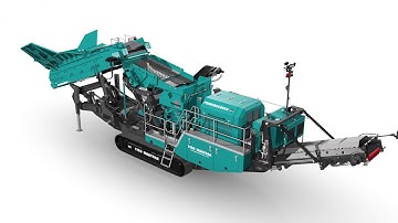 Cone crusher 1150 Maxtrak pre-screen Setup Sequence