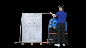 JD-008 Pallet strapping machine works in electronic industry#palletstrappingsystem