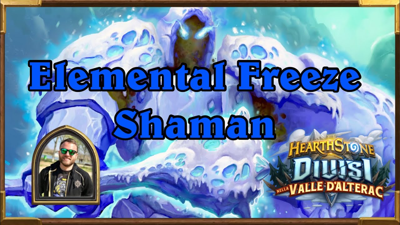 Hearthstone Alterac Valley Special Elemental Freeze Shaman! YouTube