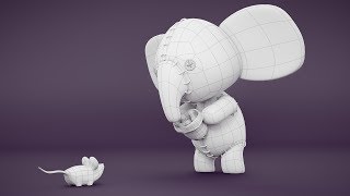 CGC Classic: Creating a Stuffed Elephant pt. 1 - Modeling (Blender 2.6)