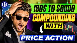 ❤️‍🔥 $100 TO 12,000$  🤯 Quotex Live Compounding | With Price Action  | Binary Options Trading 