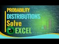Probability Distributions Solved By Excel Binomial,Poisson,Normal Distribution | Statistics Tutorial