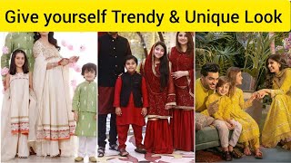 Couple Dress Design Ideas | Family Combo Outfit 2023