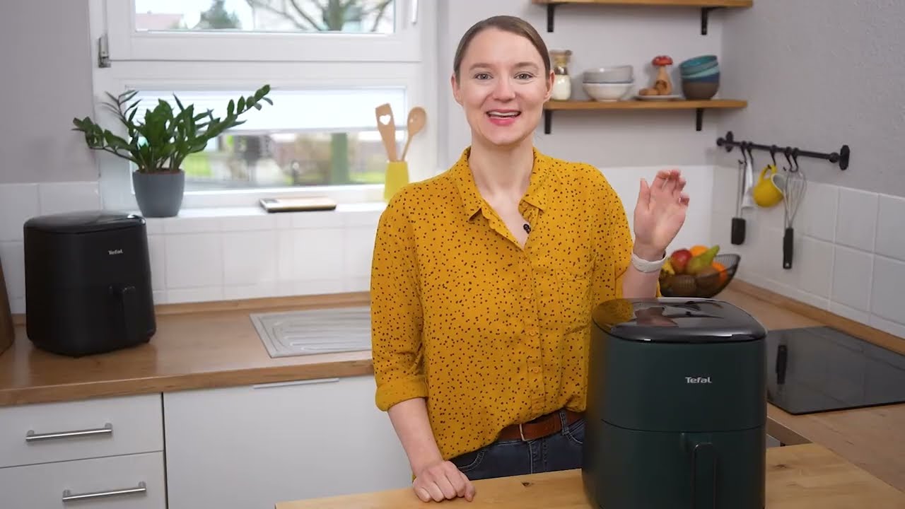 Review Max / 5L Heißluftfritteuse YouTube / Produkttest EY2453 Easy Tefal Fry EY245B - EY2458
