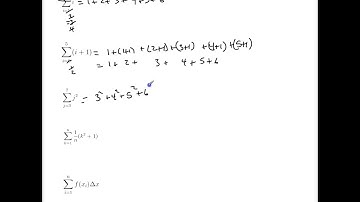 4.2.1 Sigma Notation