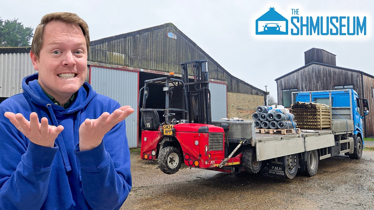 FIRST TRUCK LOAD IS HERE! It's Building Time