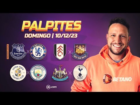 Palpite Luton Town x Manchester City: 10/12/2023 - Campeonato Inglês