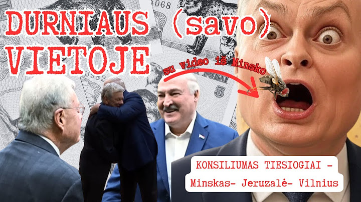 SKANDALAS: Lukašenka - Lietuvos saugumo garantas! Video iš Minsko, iš Izraelio ir iš Vasaros 5