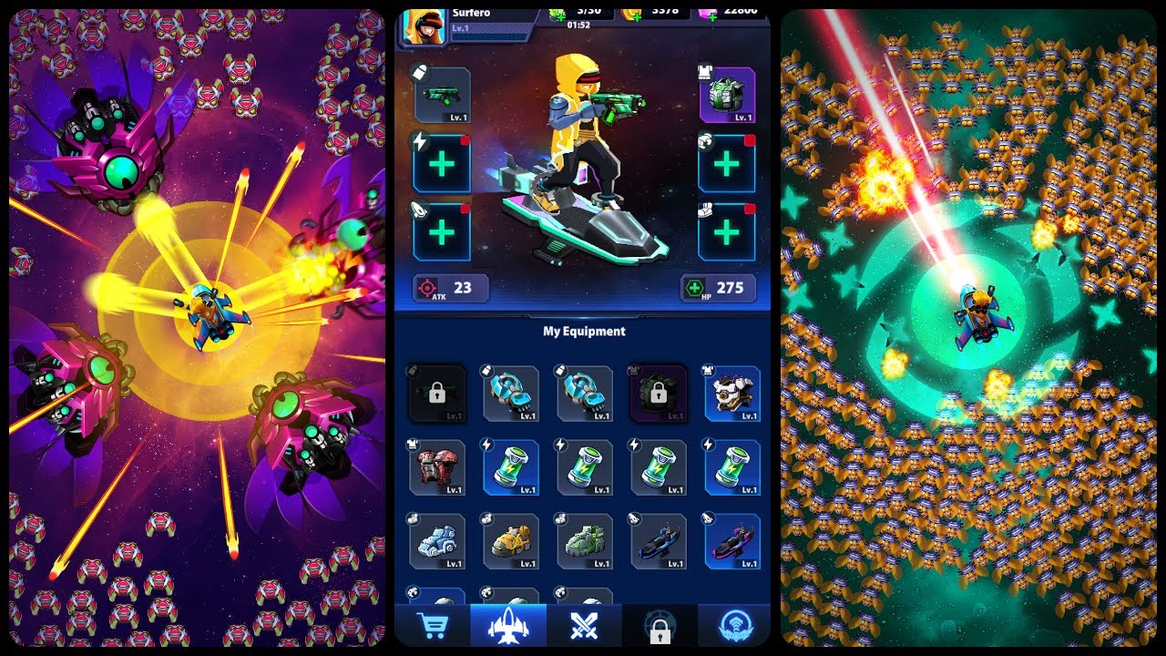 Space Survivor: Alien.io Gameplay Android Mobile - YouTube