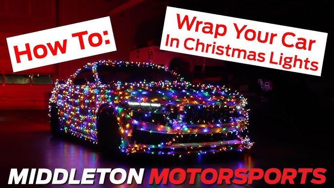 How to Put Christmas Lights on Your Car: Festive Guide