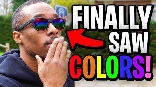 THESE GLASSES CURED HIS COLORBLINDNESS!