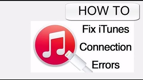 How to fix iTunes Connection Reset Error on PC/Mac (2017)