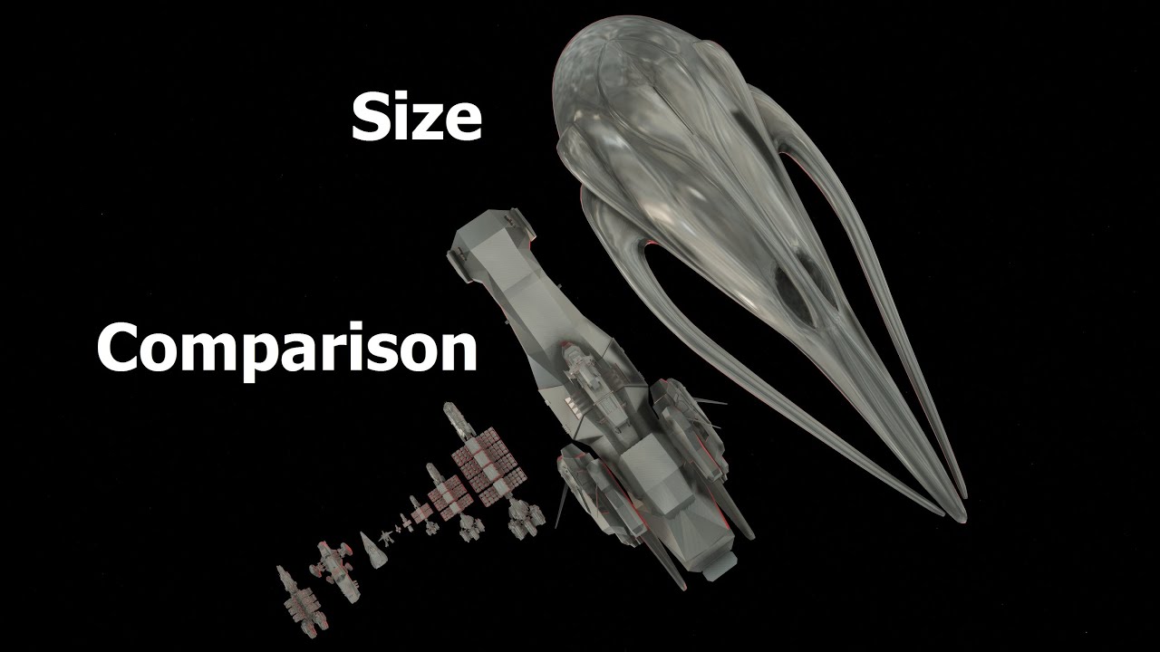 Star Citizen Size Comparison - YouTube