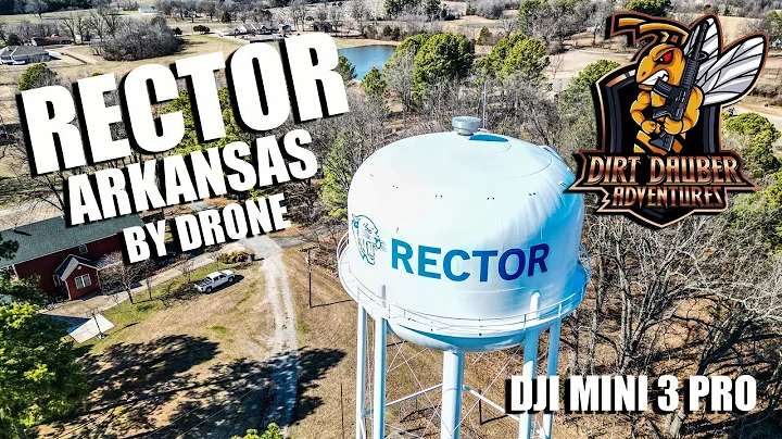 Rector Arkansas by drone DJI MINI 3 PRO