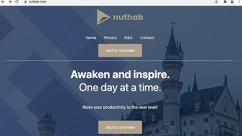 Remove Nuthab.com New Tab Replacer (browser hijacker).