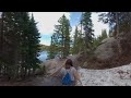 Nature in 57k 360 walk around bear lake co