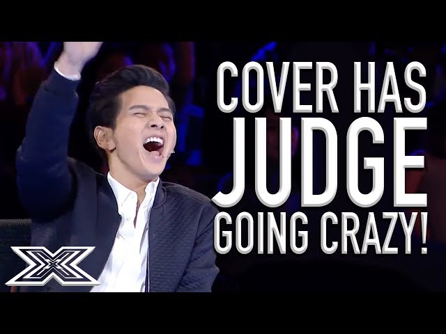 'Where Is The Love' Cover Has Judge Going CRAZY! | X Factor Global class=