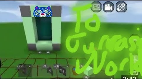 How to make a portal to Jurassic world | mini block craft