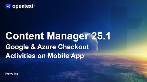 Content Manager 25.1 Feature Demo