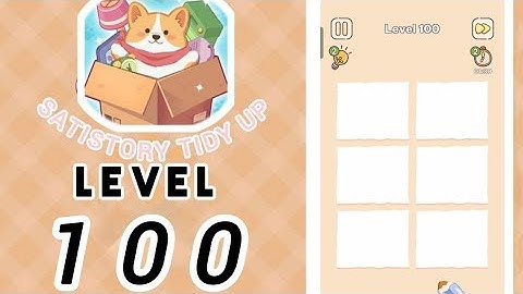 Satistory Tidy Up Level 100 Solution Walkthrough
