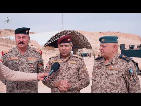 رئيس أركان الجيش يشرف على تسلم قاعدة عين الأسد بالكامل من القوات الأمريكية