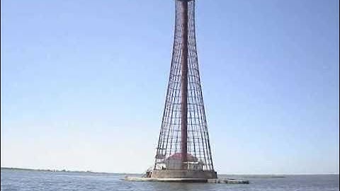 Hyperboloid Adziogol Lighthouse by V.G.Shukhov near Kherson