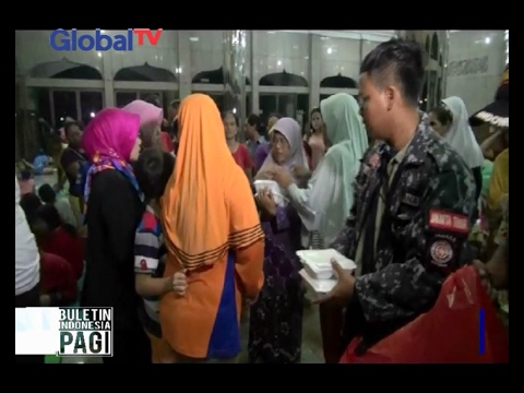 Air Masih Tinggi, Warga Cipinang Melayu Mengungsi di Masjid Universitas Borobudur - BIP 20/02